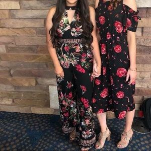 Jumpsuit on left side